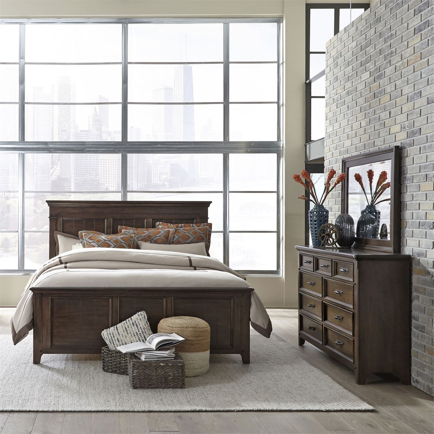 Liberty Furniture Saddlebrook Queen Bedroom Group Royal Furniture